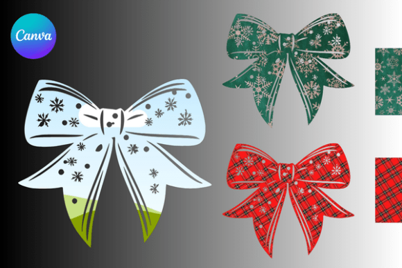 Christmas Coquette Canva Frame Editable: Festive Elegance Made Simple