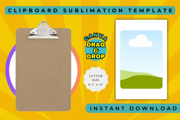 Clipboard Canva Frame Template: Instant Visual Polish