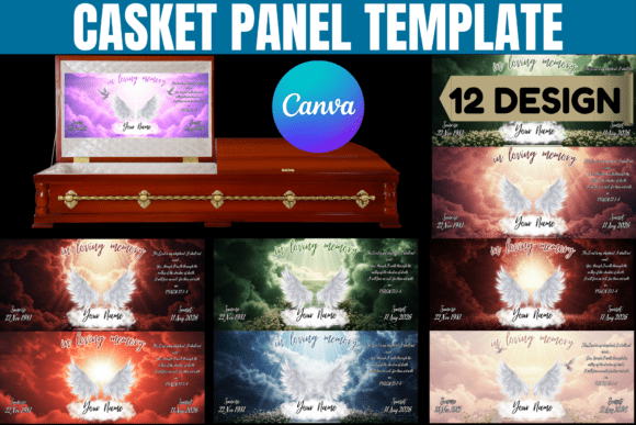 Create a Lasting Memorial: The Casket Panel Template