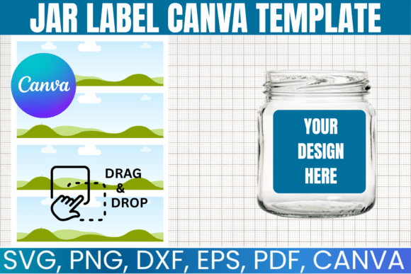 Design Professional Jar Labels with a Canva Editable Template