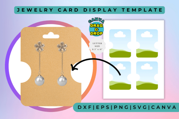 Designing Jewelry Cards: A Digital Template Guide