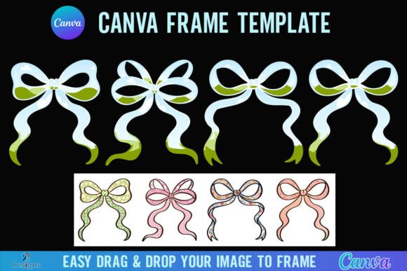 Elevate Your Brand with the Bow Canva Frame Template