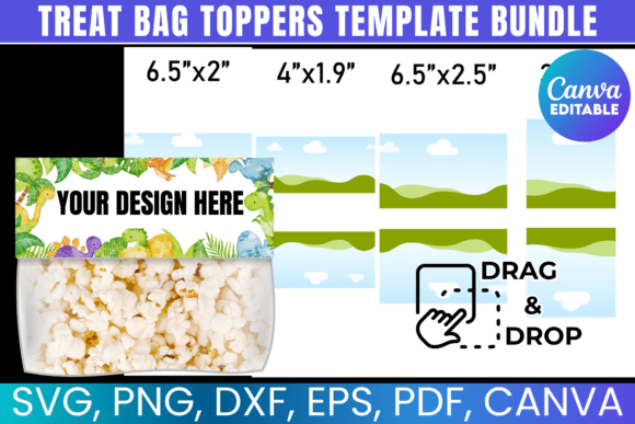 Elevate Your Packaging: A Deep Dive into the Treat Bag Toppers Template Bundle