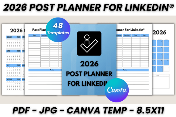 Master Your 2026 LinkedIn Strategy with This Canva Template