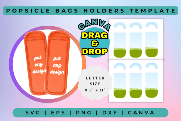 Popsicle Bags Holders Template: Elevate Your Craft
